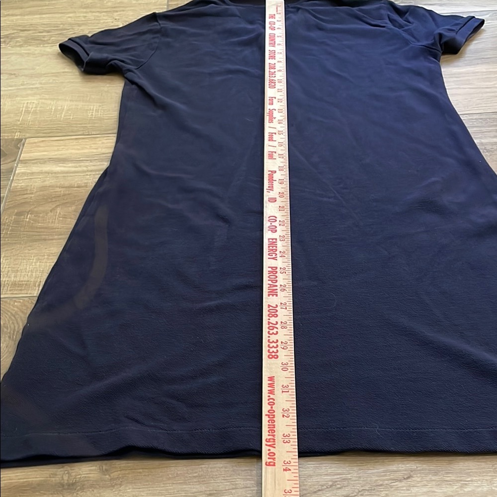 Polo by Ralph Lauren Navy Polo Shirt Dress with White Logo - Picture 9 of 10